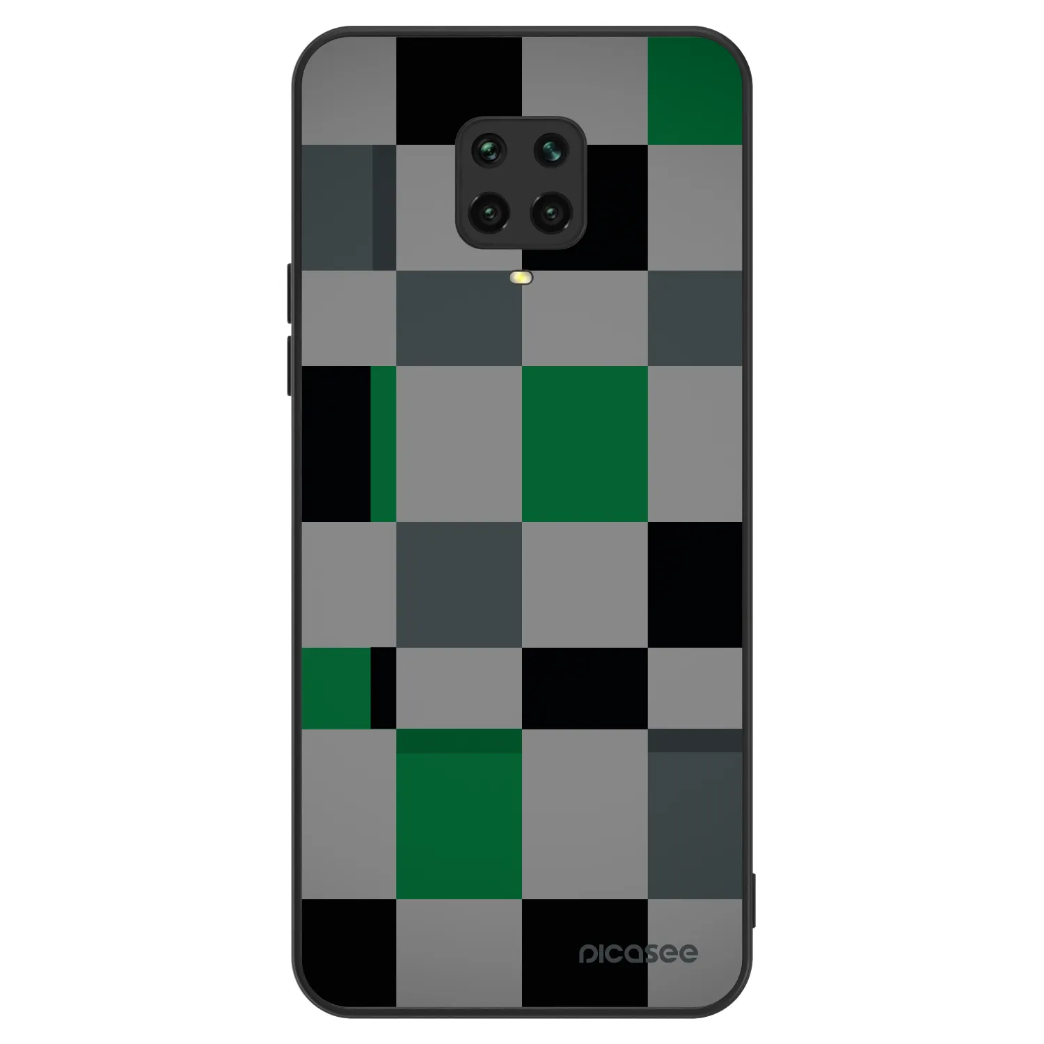 Picasee ULTIMATE CASE για Xiaomi Redmi Note 9S - Block Grid