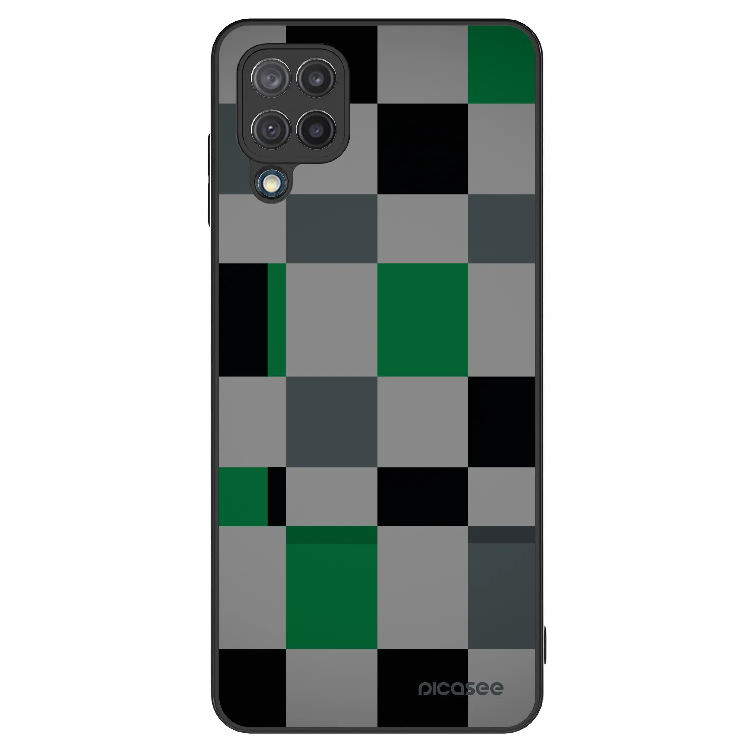 Picasee ULTIMATE CASE για Samsung Galaxy M12 M127F - Block Grid