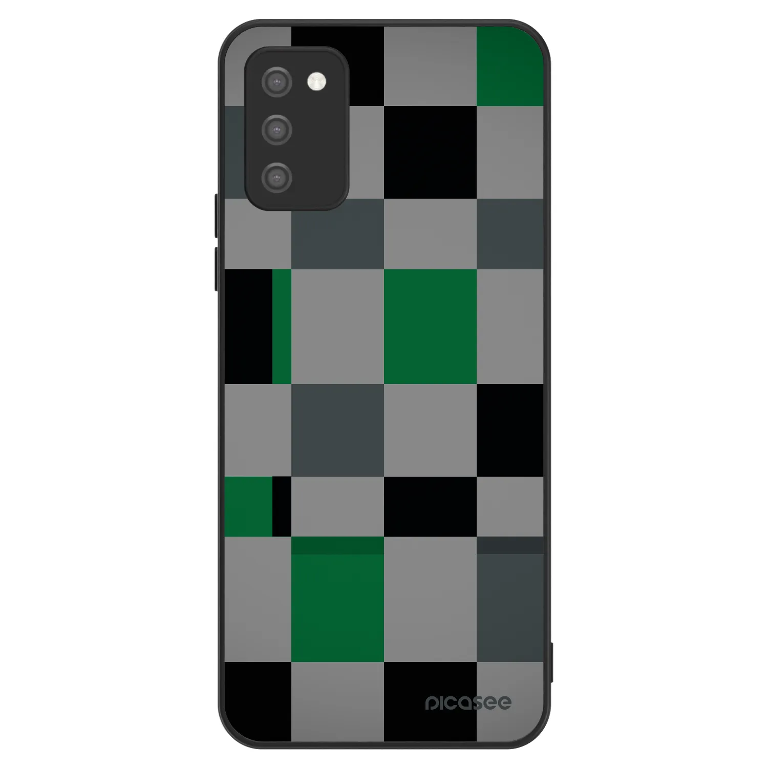 Picasee ULTIMATE CASE για Samsung Galaxy A02s A025G - Block Grid