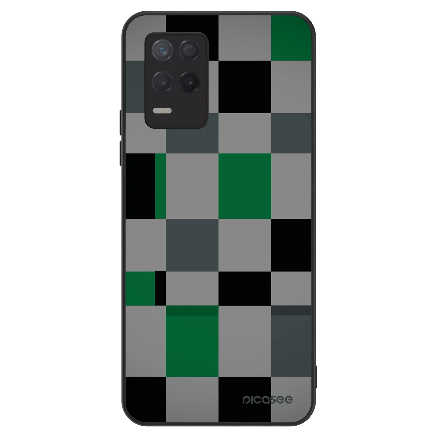 Picasee ULTIMATE CASE για Realme 8 5G - Block Grid