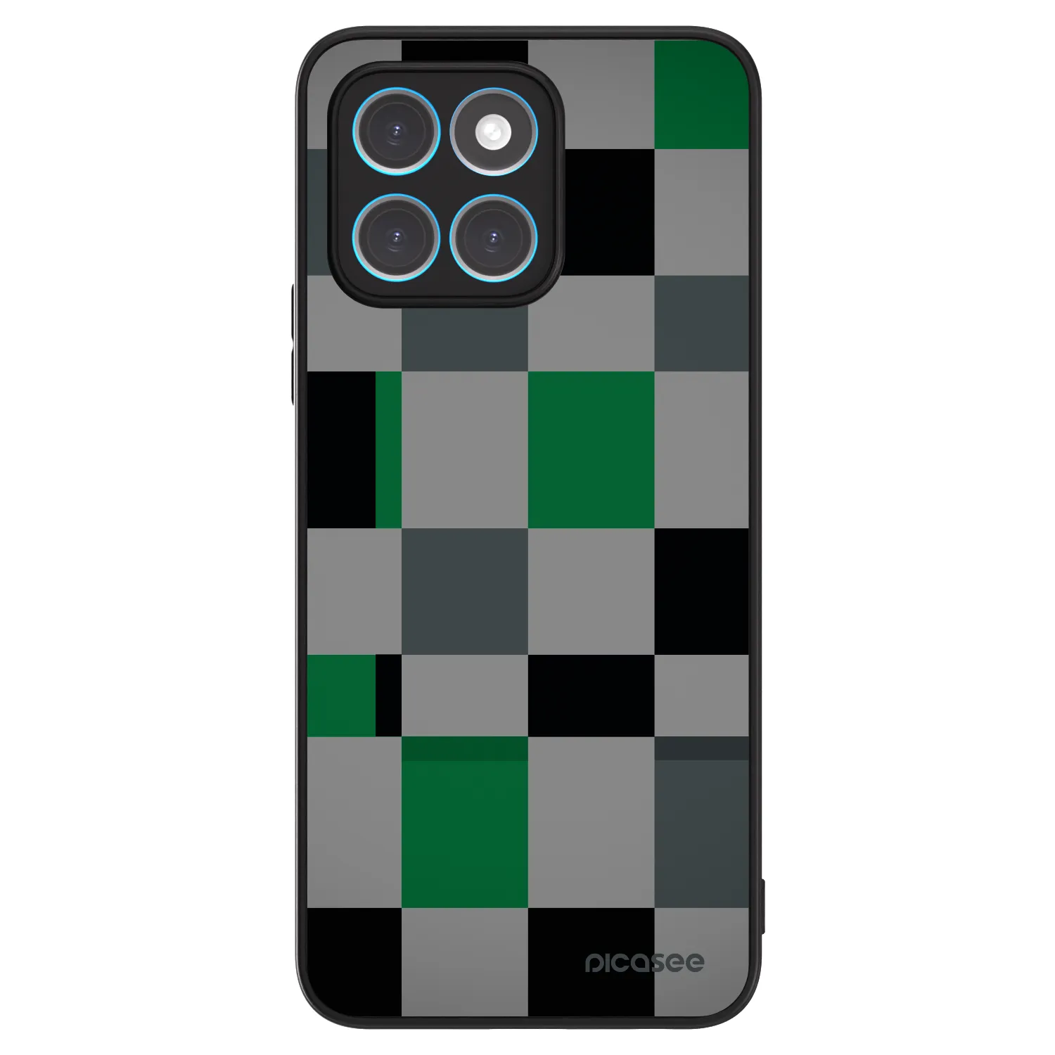 Picasee ULTIMATE CASE για Honor X8 4G - Block Grid