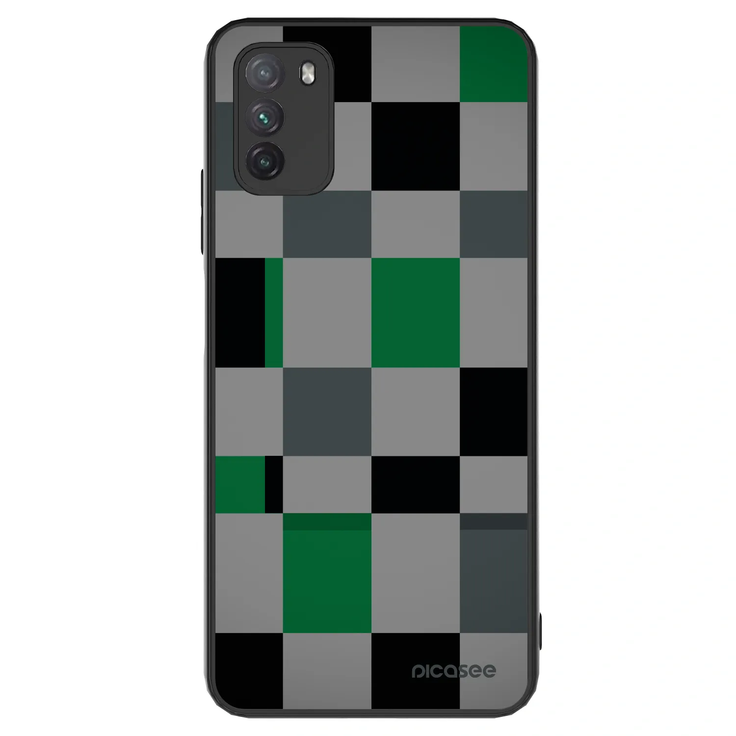Picasee ULTIMATE CASE για Xiaomi Poco M3 - Block Grid