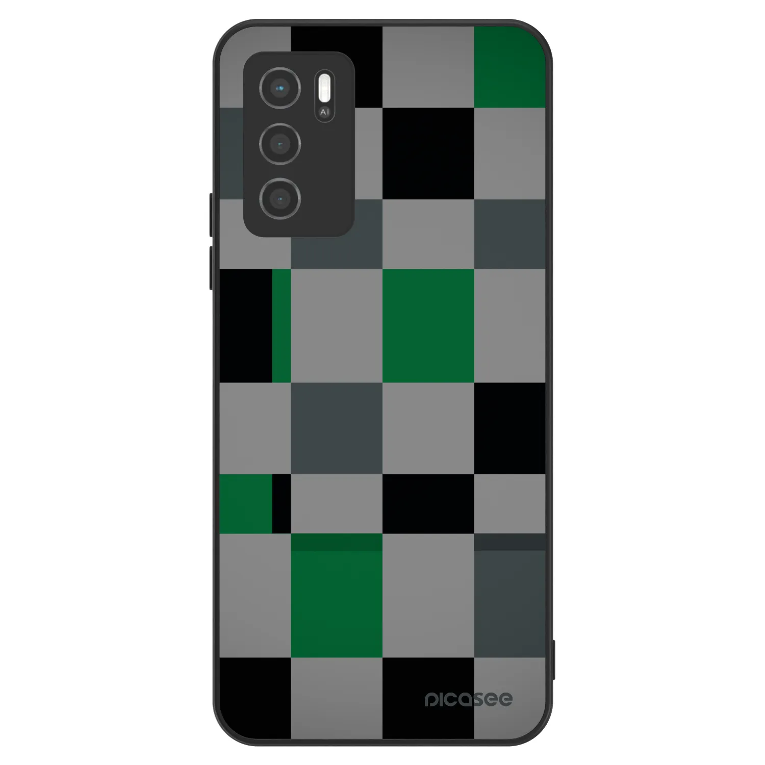 Picasee ULTIMATE CASE για OPPO A16s - Block Grid