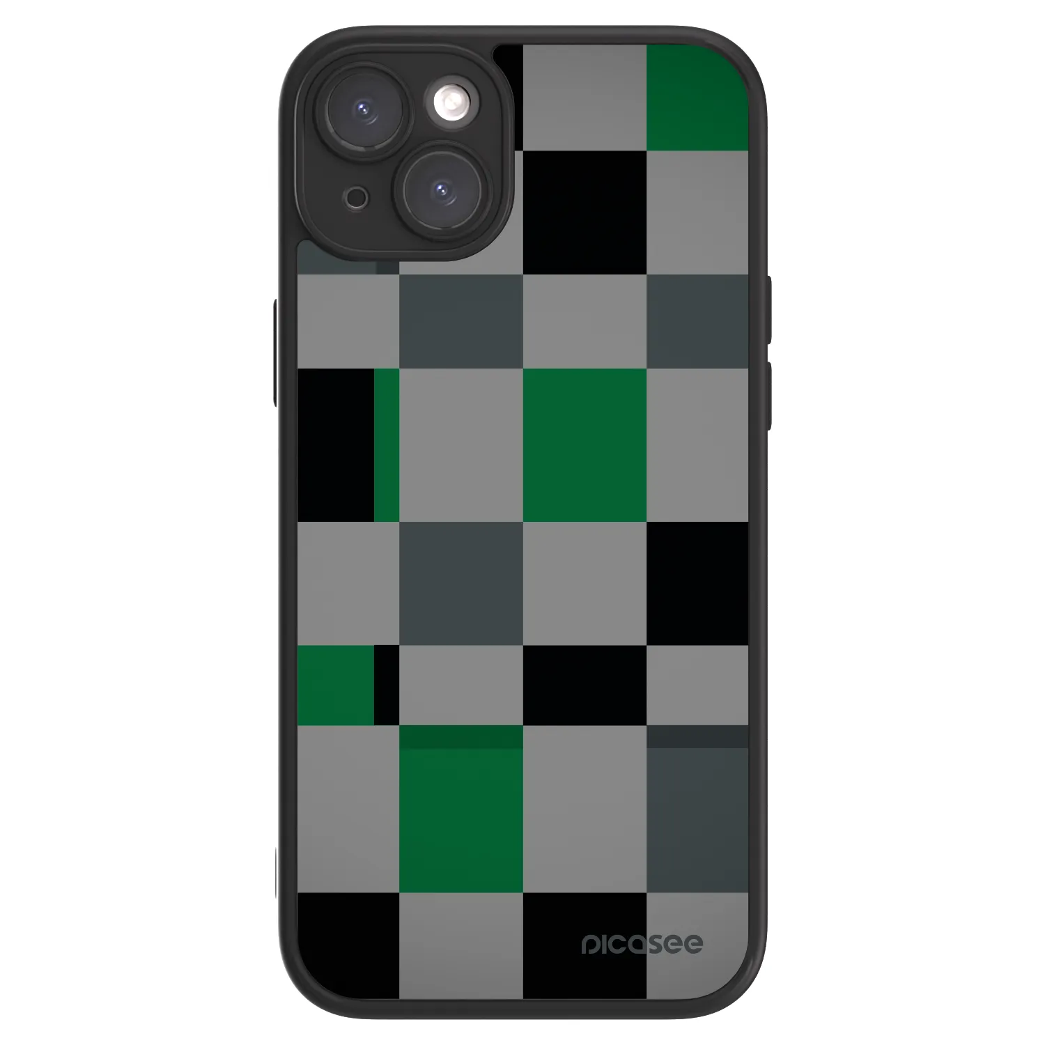 Picasee ULTIMATE CASE για Apple iPhone 15 Plus - Block Grid