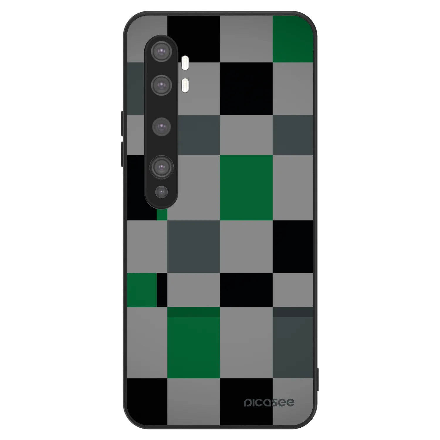 Picasee ULTIMATE CASE για Xiaomi Mi Note 10 (Pro) - Block Grid