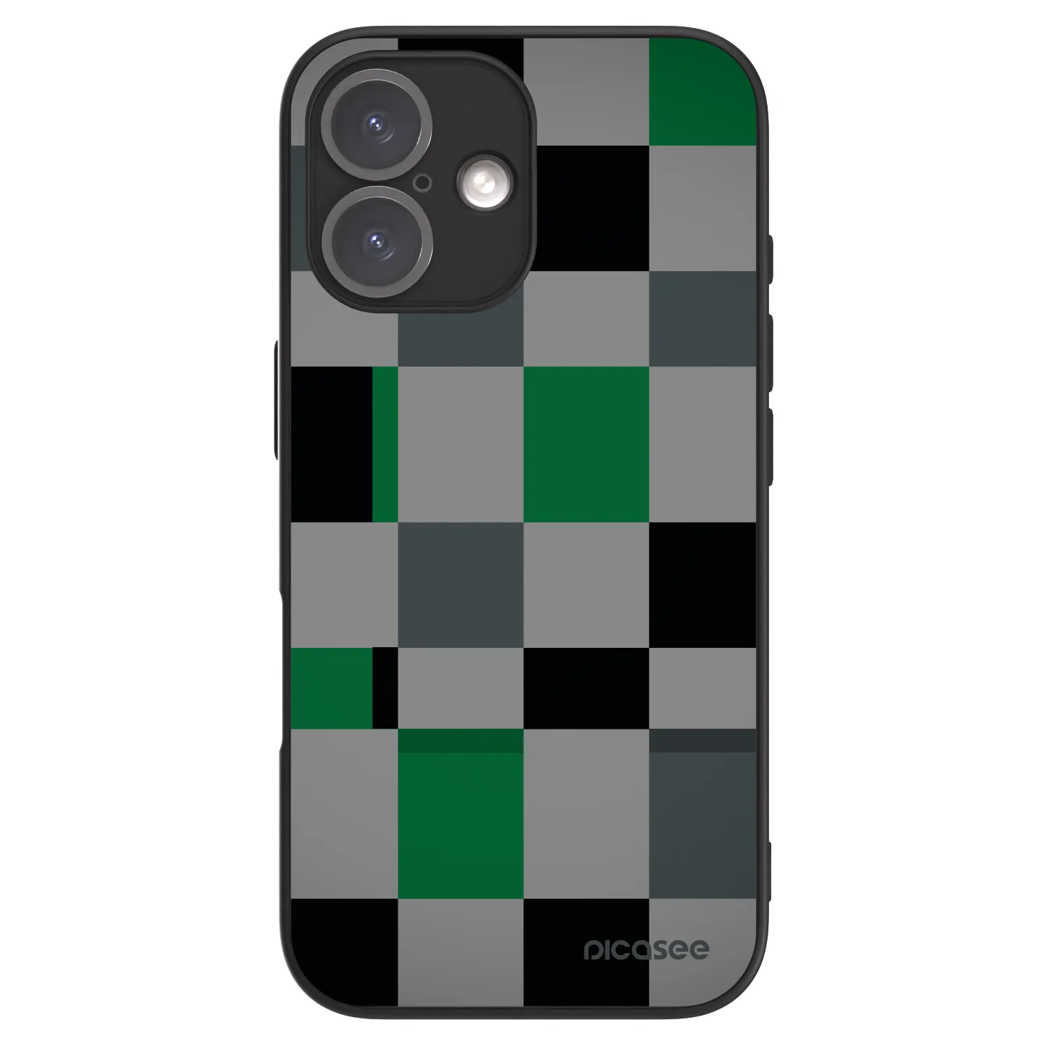 Picasee ULTIMATE CASE για Apple iPhone 16 - Block Grid