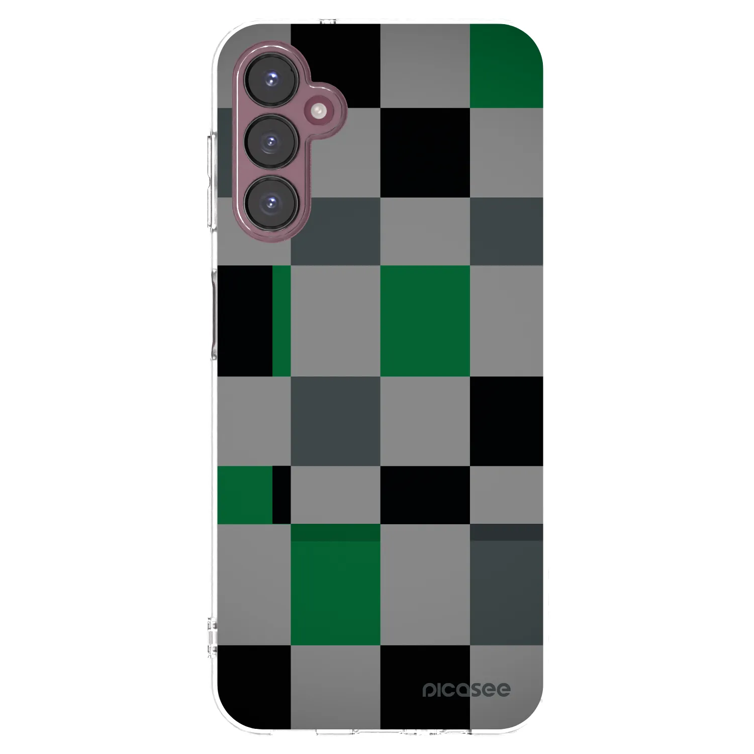 Picasee διαφανής θήκη σιλικόνης Samsung Galaxy A05s A057G - Block Grid