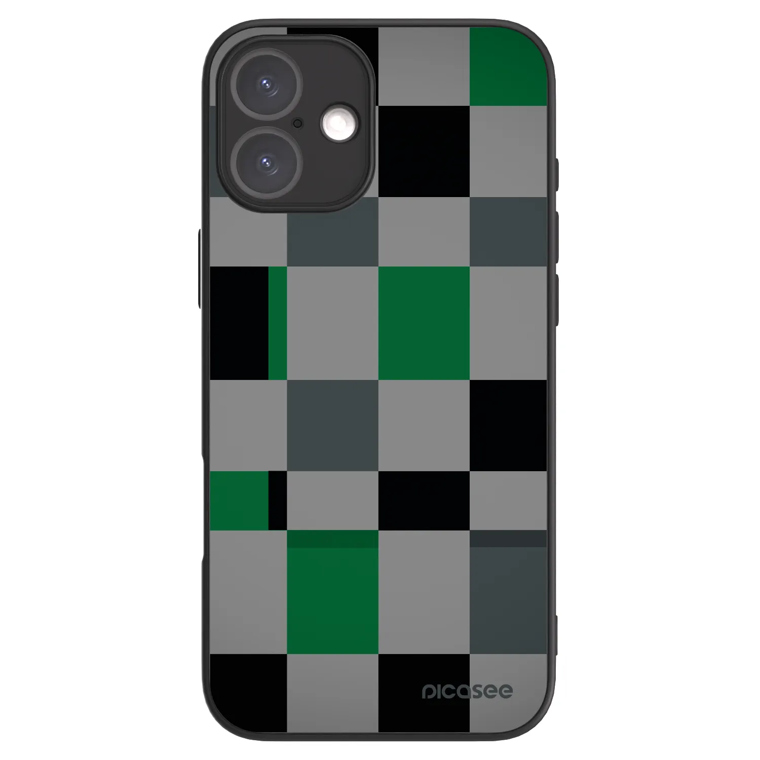 Picasee ULTIMATE CASE MagSafe pro Apple iPhone 16 Plus - Block Grid