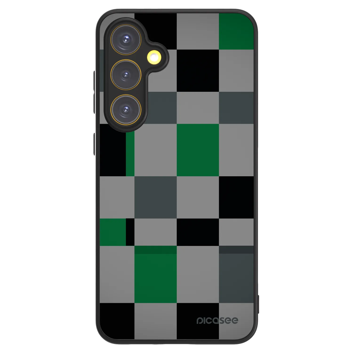 Picasee ULTIMATE CASE για Samsung Galaxy S24 FE S721B - Block Grid