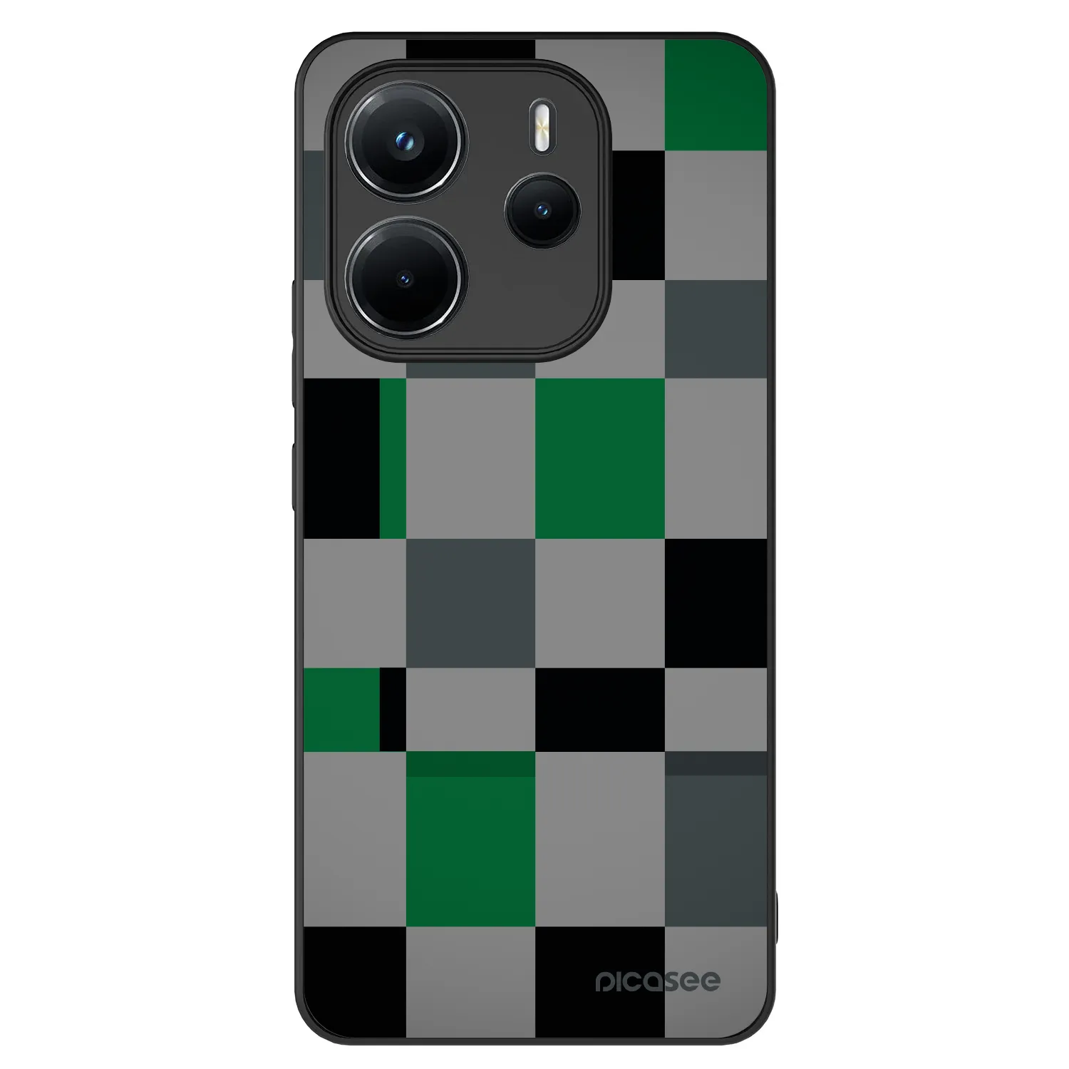 Picasee ULTIMATE CASE για Xiaomi Redmi Note 14 4G - Block Grid