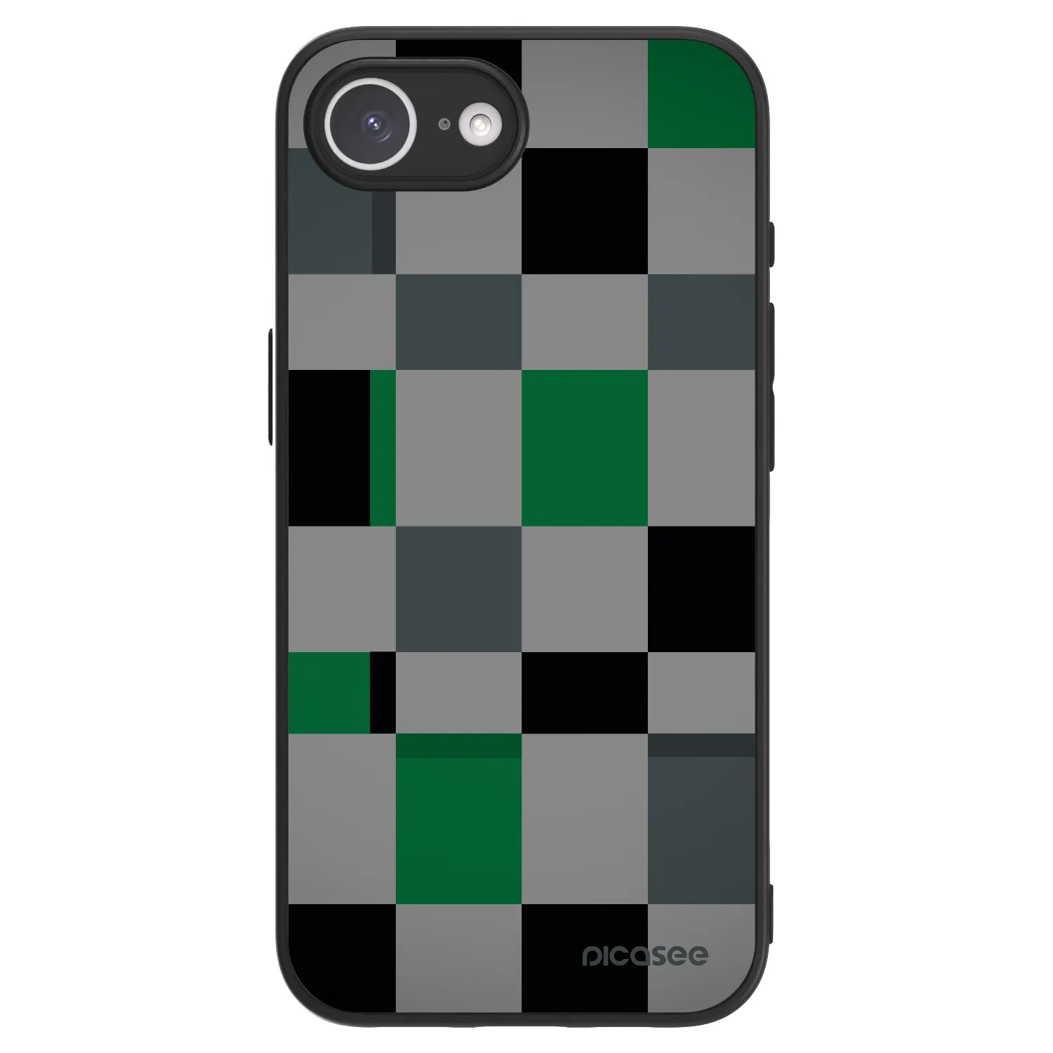 Picasee ULTIMATE CASE MagSafe pro Apple iPhone 16e - Block Grid