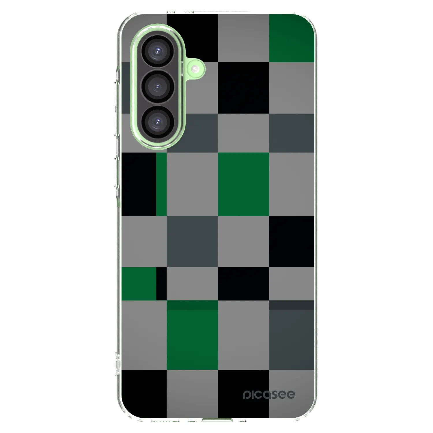 Picasee διαφανής θήκη σιλικόνης Samsung Galaxy A26 5G A266B - Block Grid