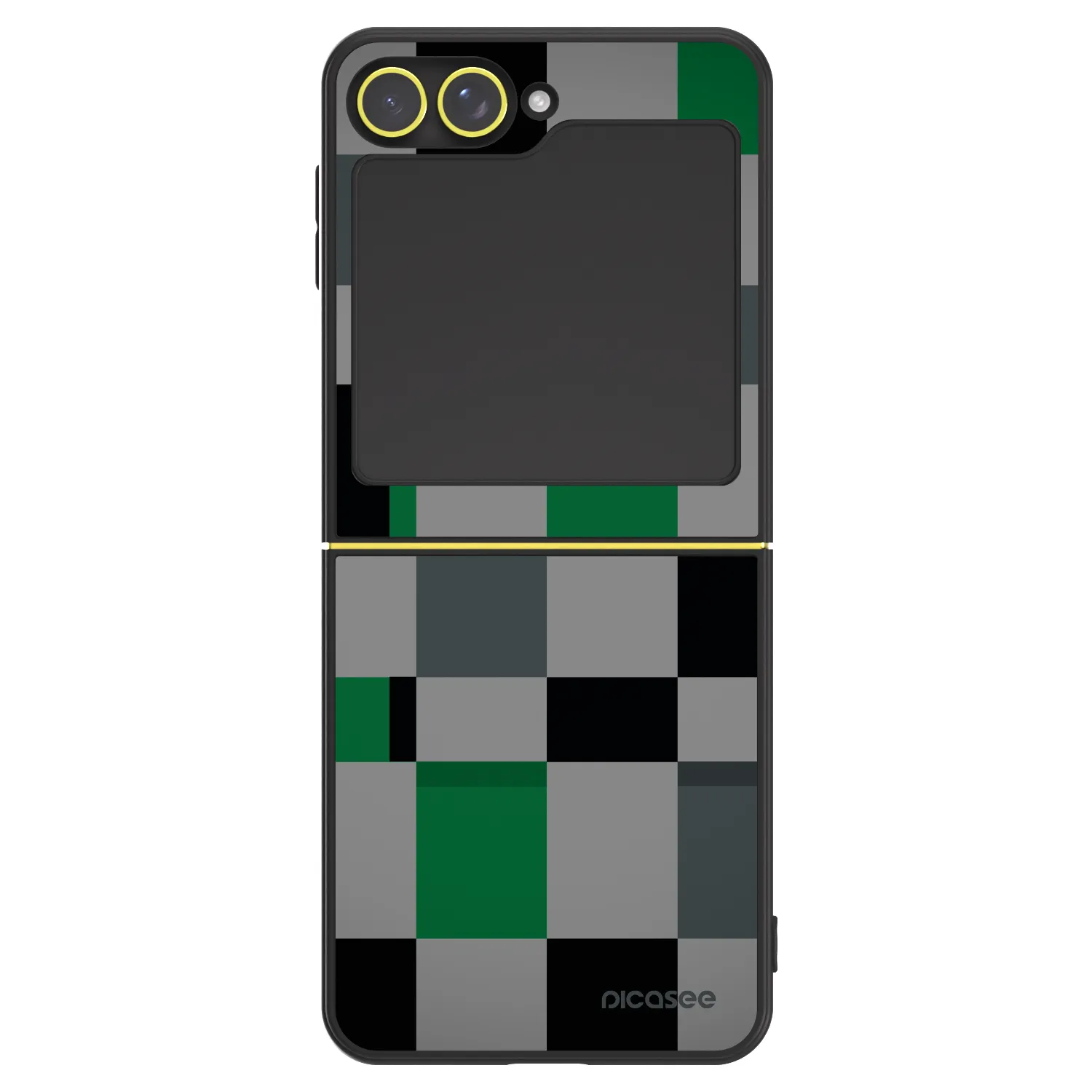 Picasee ULTIMATE CASE για Samsung Galaxy Z Flip5 5G - Block Grid