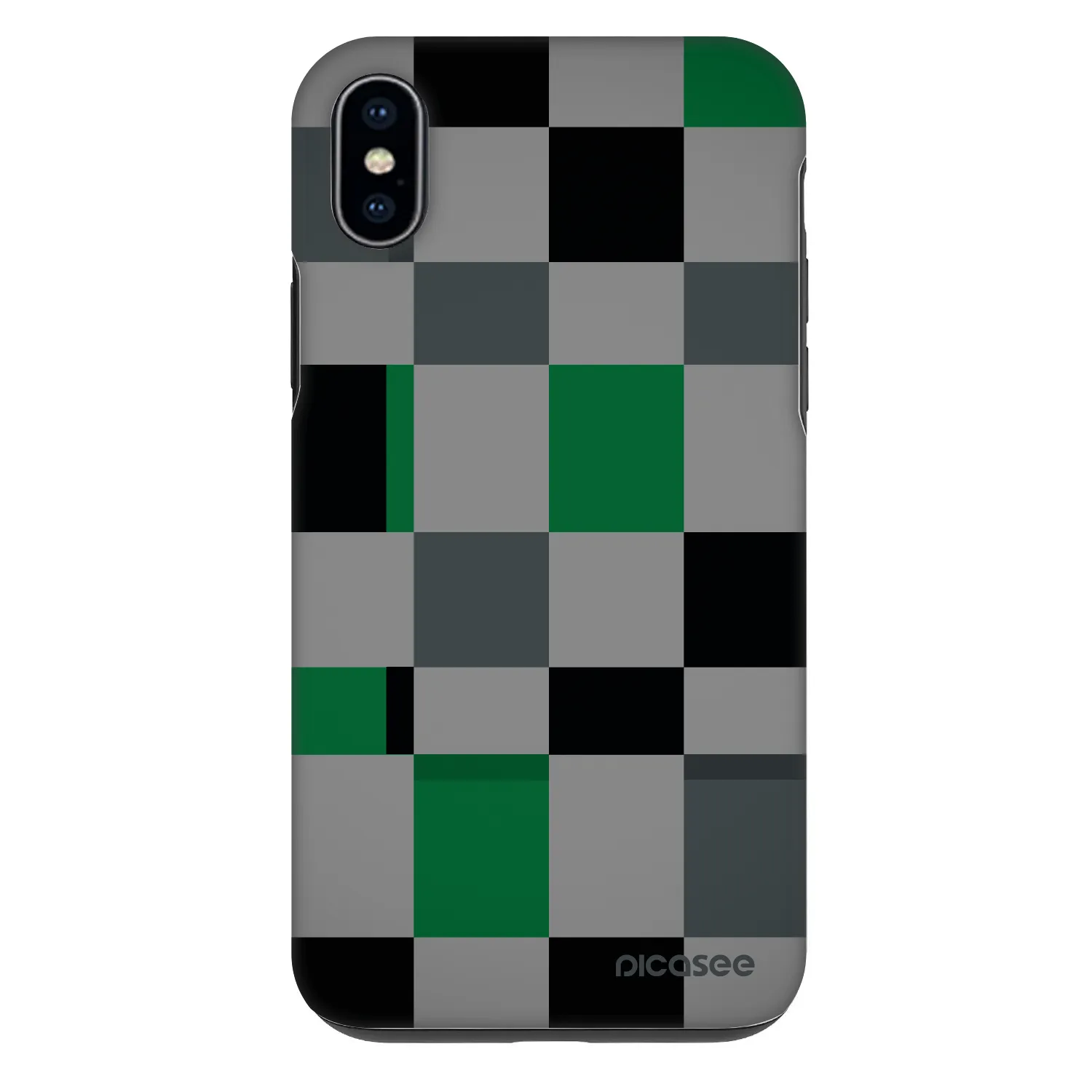 Picasee Fashion Case για Apple iPhone XS Max - Block Grid