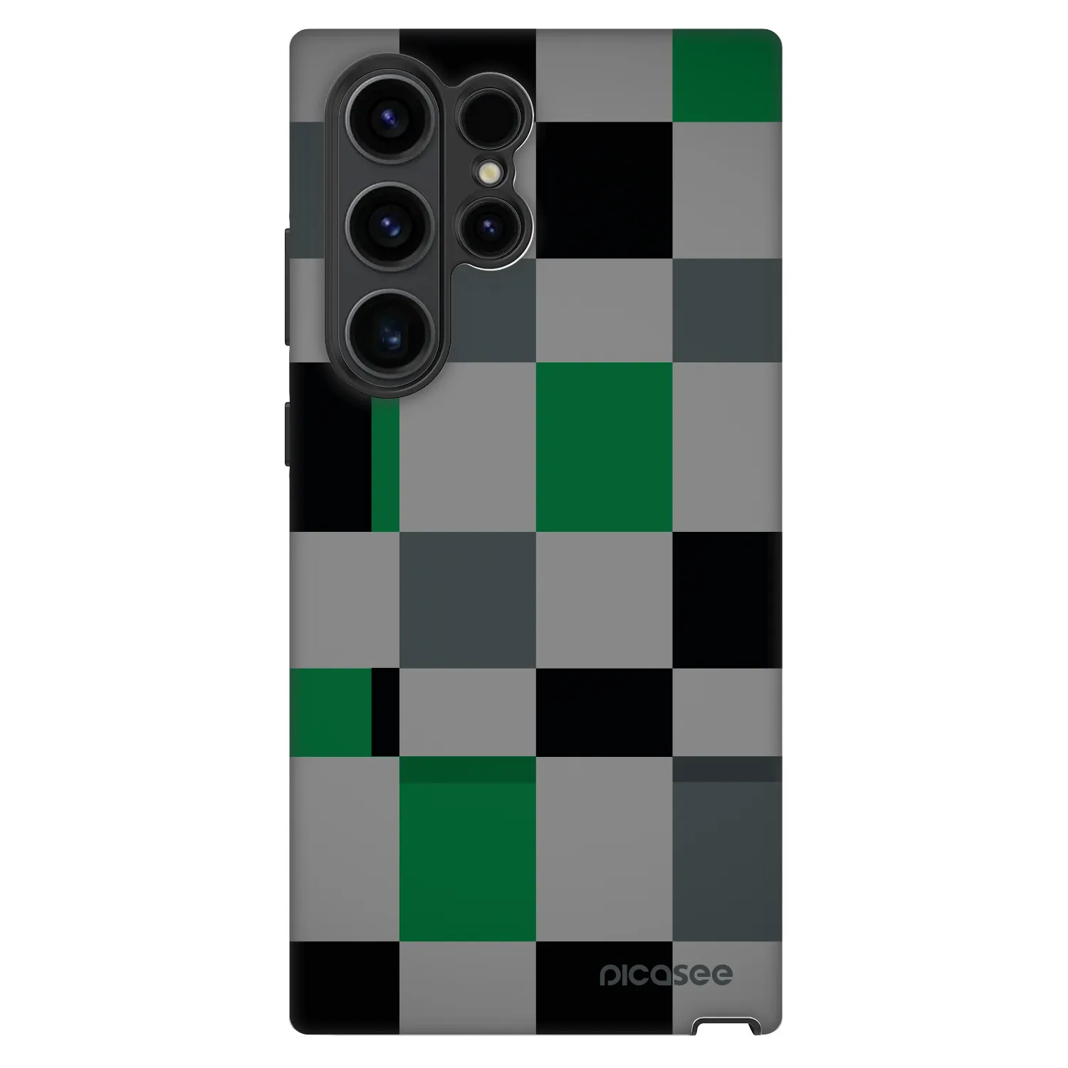 Picasee Fashion Case για Samsung Galaxy S23 Ultra 5G - Block Grid