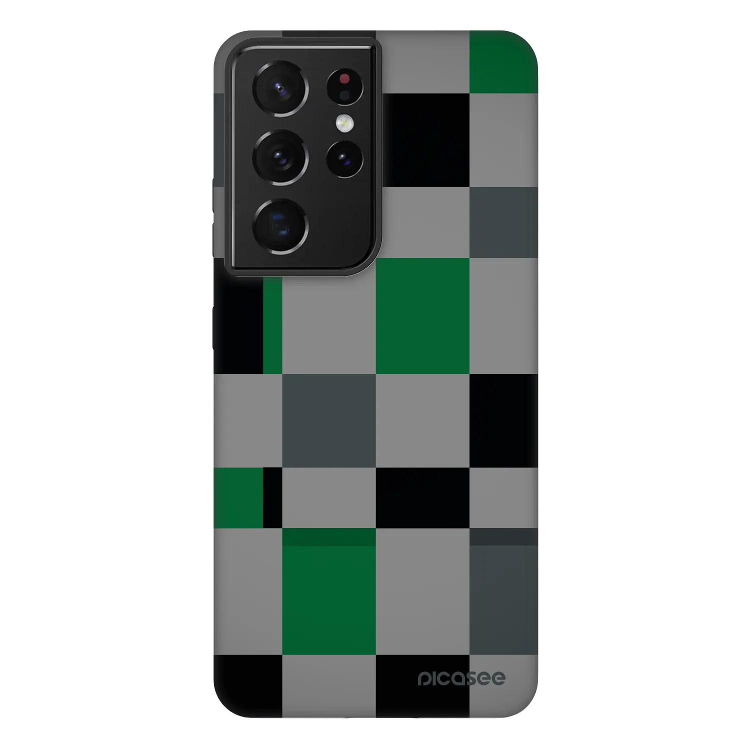 Picasee Fashion Case για Samsung Galaxy S21 Ultra 5G G998B - Block Grid