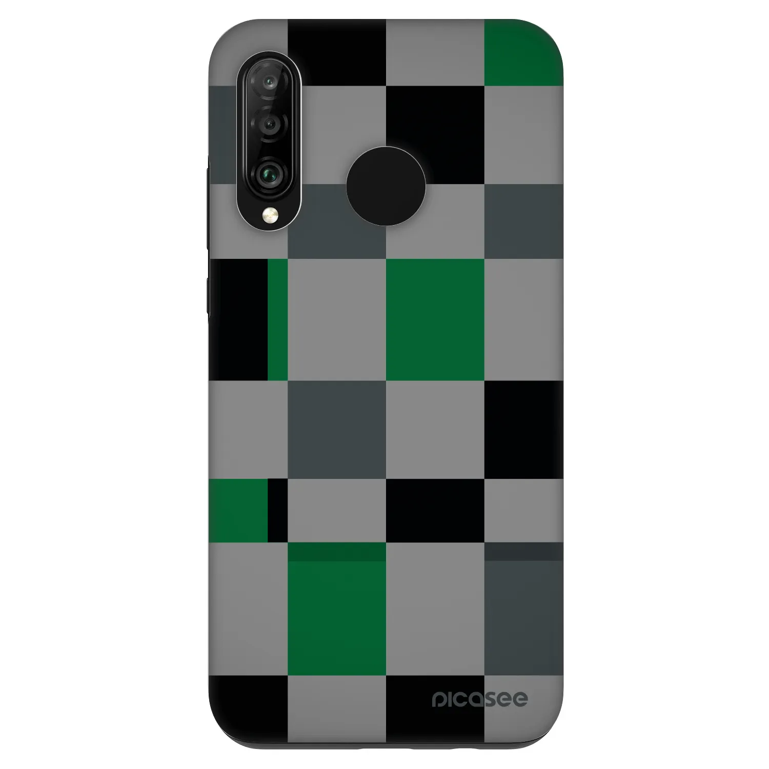 Picasee Fashion Case για Huawei P30 Lite - Block Grid