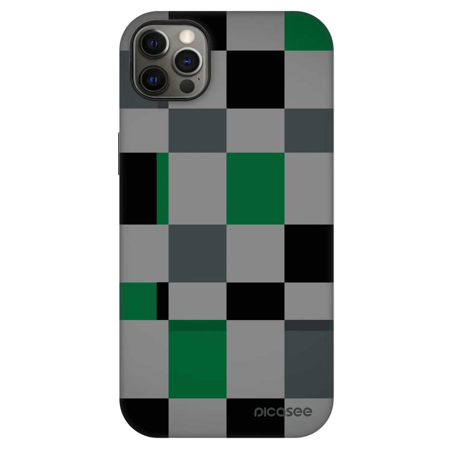 Picasee Fashion Case MagSafe για Apple iPhone 12 Pro Max - Block Grid