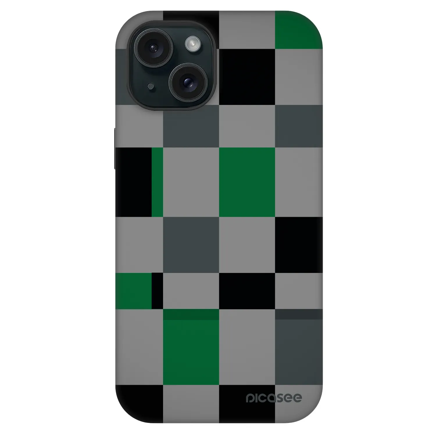 Picasee Fashion Case MagSafe για Apple iPhone 15 - Block Grid