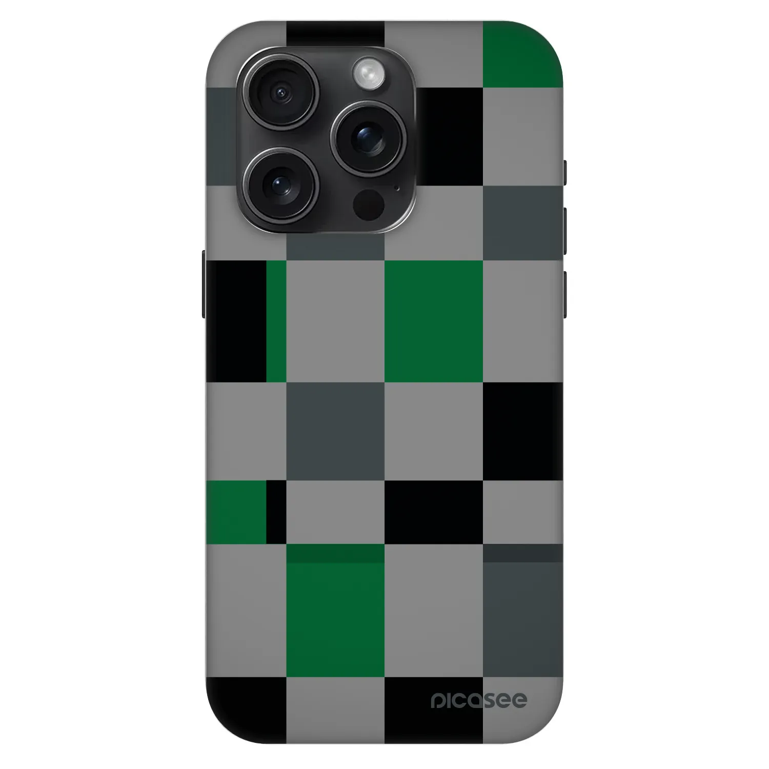 Picasee Fashion Case MagSafe για Apple iPhone 15 Pro - Block Grid