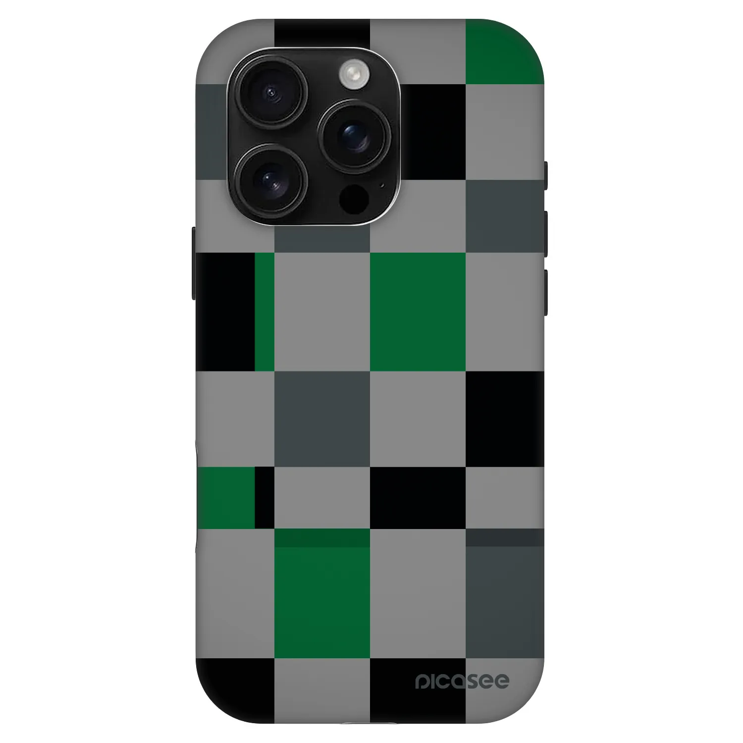 Picasee Fashion Case MagSafe για Apple iPhone 16 Pro - Block Grid