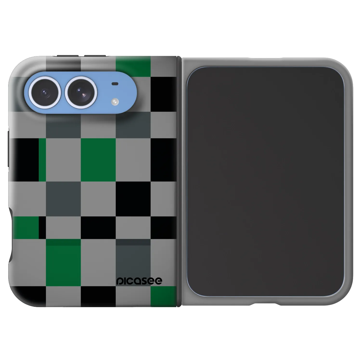 Picasee Fashion Case MagSafe για Apple iPhone Duo - Block Grid