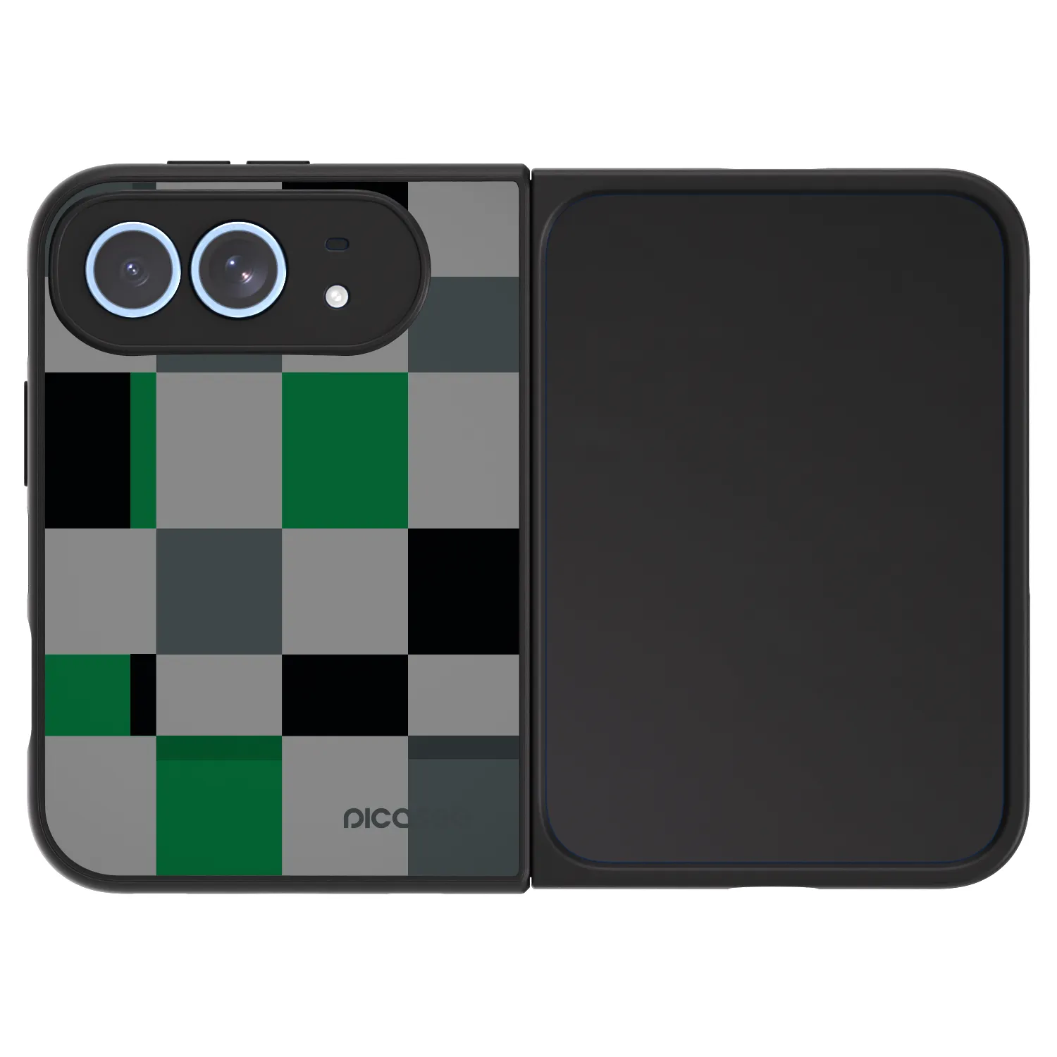 Picasee ULTIMATE CASE MagSafe pro Apple iPhone Duo - Block Grid
