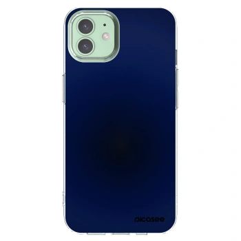 Picasee διαφανής θήκη σιλικόνης Apple iPhone 12 Pro - Deep Ocean