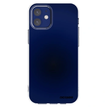 Picasee διαφανής θήκη σιλικόνης Apple iPhone 12 mini - Deep Ocean