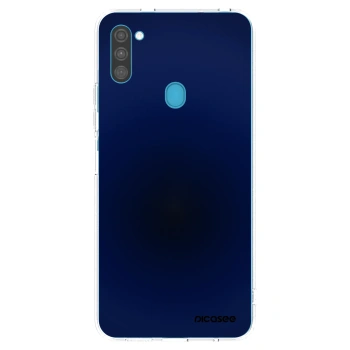 Picasee διαφανής θήκη σιλικόνης Samsung Galaxy M11 - Deep Ocean