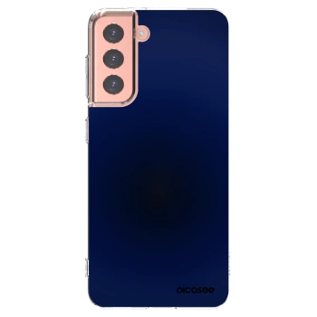 Picasee διαφανής θήκη σιλικόνης Samsung Galaxy S21 5G G991B - Deep Ocean