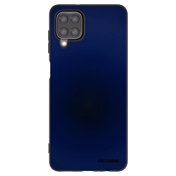 Picasee Μαύρη θήκη σιλικόνης για Samsung Galaxy A12 A125F - Deep Ocean