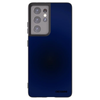 Picasee Μαύρη θήκη σιλικόνης για Samsung Galaxy S21 Ultra 5G G998B - Deep Ocean