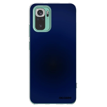 Picasee διαφανής θήκη σιλικόνης Xiaomi Redmi Note 10 Pro - Deep Ocean