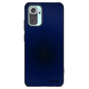 Picasee Μαύρη θήκη σιλικόνης για Xiaomi Redmi Note 10 Pro - Deep Ocean