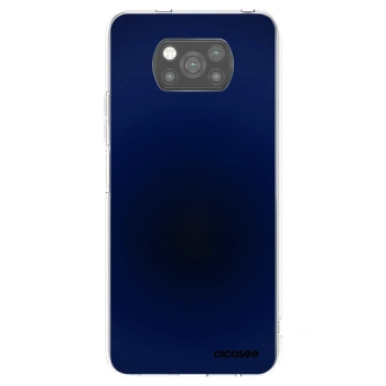 Picasee Μαύρη θήκη σιλικόνης για Xiaomi Poco X3 Pro - Deep Ocean