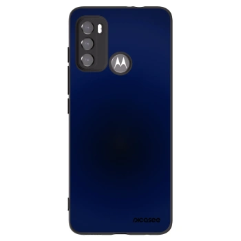 Picasee Μαύρη θήκη σιλικόνης για Motorola Moto G60 - Deep Ocean
