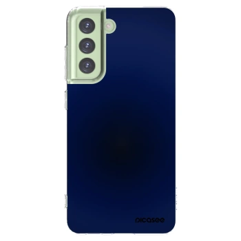 Picasee διαφανής θήκη σιλικόνης Samsung Galaxy S21 FE 5G - Deep Ocean