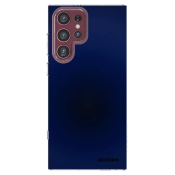 Picasee διαφανής θήκη σιλικόνης Samsung Galaxy S22 Ultra 5G - Deep Ocean
