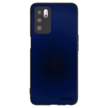 Picasee Μαύρη θήκη σιλικόνης για OPPO A16 - Deep Ocean