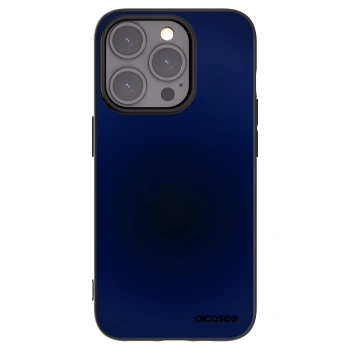 Picasee Μαύρη θήκη σιλικόνης για Apple iPhone 15 Pro - Deep Ocean