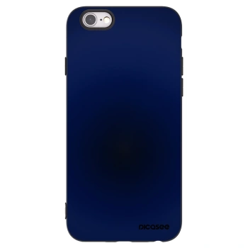 Picasee Μαύρη θήκη σιλικόνης για Apple iPhone 6/6S - Deep Ocean