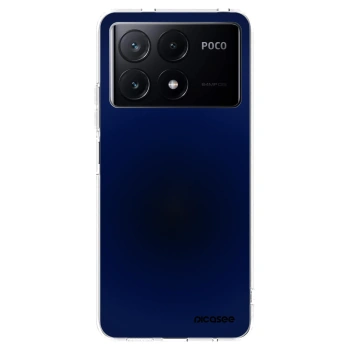 Picasee διαφανής θήκη σιλικόνης Xiaomi Poco X6 Pro - Deep Ocean