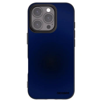 Picasee Μαύρη θήκη σιλικόνης για Apple iPhone 16 Pro - Deep Ocean