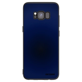 Picasee Μαύρη θήκη σιλικόνης για Samsung Galaxy S8 G950F - Deep Ocean