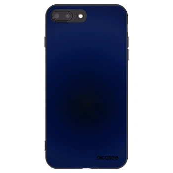 Picasee Μαύρη θήκη σιλικόνης για Apple iPhone 8 Plus - Deep Ocean