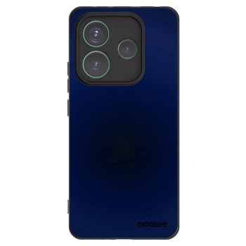 Picasee Μαύρη θήκη σιλικόνης για Xiaomi Redmi Note 14 5G - Deep Ocean