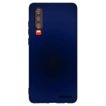 Picasee Μαύρη θήκη σιλικόνης για Huawei P30 - Deep Ocean
