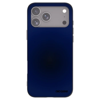 Picasee Μαύρη θήκη σιλικόνης για Apple iPhone 17 Pro Max - Deep Ocean