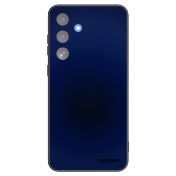 Picasee Μαύρη θήκη σιλικόνης για Samsung Galaxy S25 FE 5G - Deep Ocean